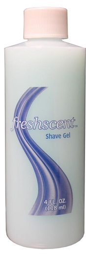 [FSG4] New World Imports Freshscent Shave Gel, 4 oz