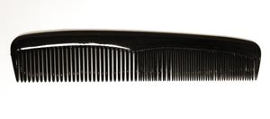 [C2810] New World Imports Dresser Comb, 8", Black