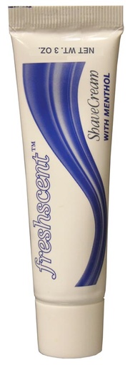 [BSC3] New World Imports Freshscent Brushless Shave Cream with Menthol, 3 oz Tube