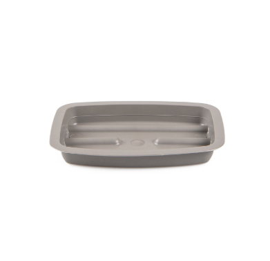 [H370-11] Medegen Soap Dish, Gray