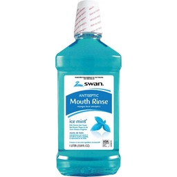 [1000042588] Cumberland Swan® Blue Mint Mouthwash, 1.0 Liter