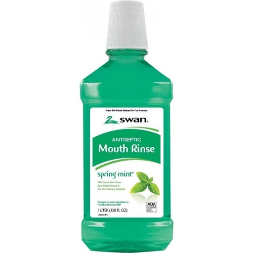 [1000042567] Cumberland Swan® Springmint Mouthwash, 1.0 Liter
