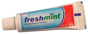 [TPADA85SS] New World Imports Freshmint® Premium Anticavity Toothpaste, ADA Approved, .85 oz