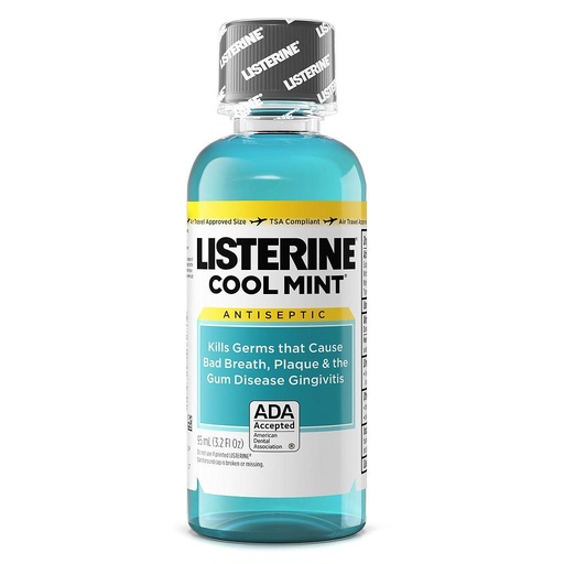 [42795] Listerine® Cool Mint Mouthwash, 95mL (3.2 oz)