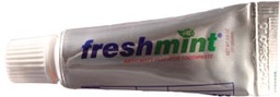 [TP6A] New World Imports Freshmint® Anticavity Fluoride Toothpaste, 0.6 oz, Silver Laminate Tube