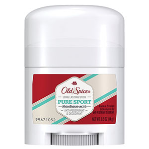[1204400162] Old Spice High Endurance Deodorant, AP/DO Pure Sport, Trial Size, 0.5 oz