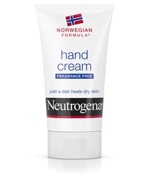 [01300] Johnson &amp; Johnson Neutrogena 2 oz Fragrance Free Norwegian Formula Hand Cream, 24/Case