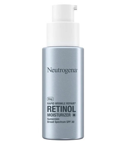 [02121] Johnson & Johnson Neutrogena 1 fl oz Rapid Wrinkle Repair SPF 30 Day Sunscreen Moisturizer, 12/Case