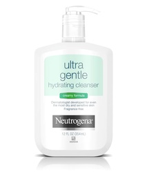 [87296] Johnson &amp; Johnson Neutrogena 12 fl oz Ultra Gentle Creamy Formula Hydrating Cleanser, 12/Case