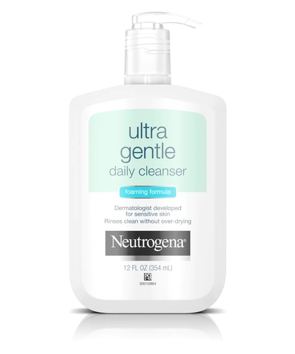 [87295] Johnson & Johnson Neutrogena 12 fl oz Ultra Gentle Daily Foaming Cleanser, 12/Case