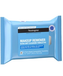 [05105] Johnson &amp; Johnson Neutrogena Compostable Makeup Remover Cleansing Towelettes, 6 Pack/Case