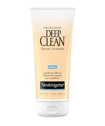 [06095] Johnson &amp; Johnson Neutrogena 7 oz Deep Clean Cream Cleanser, 12/Case