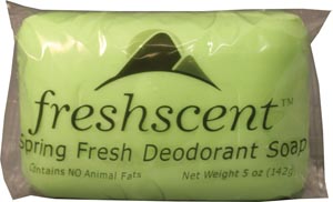 [SDS5] New World Imports Freshscent™ Soaps, Spring Fresh Deodorant Scent, 5 oz Bar