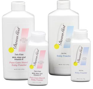 [BP1412] Dukal Dawnmist Baby Powder, Corn Starch, 14 oz
