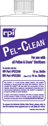 [PCC249] RPI Pel-Clean Sterilizer Cleaner