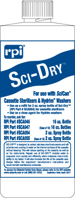 [SCA046] RPI Sci-Dry Sterilizer Cleaner