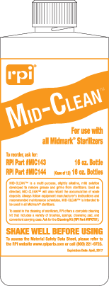 [MIC143] RPI MID-CLEAN Sterilizer Cleaner