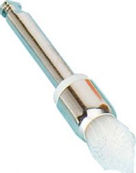[PB-340] TPC Latch Type Prophy Brush - Pointed White