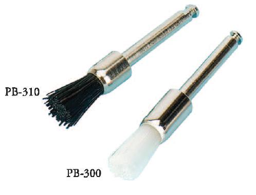 New TPC Latch Type Prophy Brushes (Flat Black) by TPC
