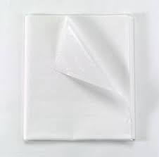 [919372] TIDI Stretcher Sheet/40" x 72", Polyethylene Film Back, White