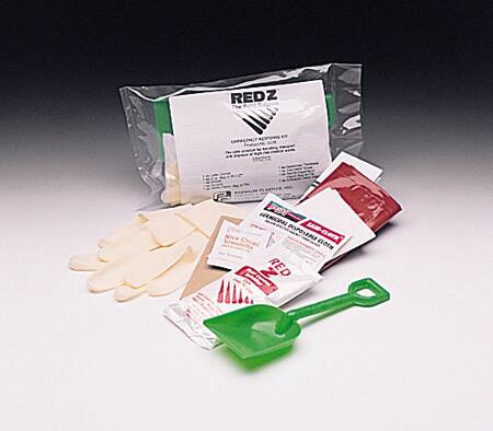 [2035] Medegen Solidifiers - Red-Z Emergency Response Kit, Boxed, Up to 1.25 Gallon, 36/cs
