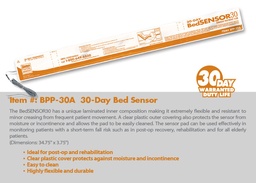 [BPP-30A] Nurse Assist Fall Sensors - Sensor Pad, Bed, 30-Day