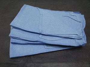 [90002] ADI Operating Room (O.R.) Towel, Blue, 18" x 27", 400/cs