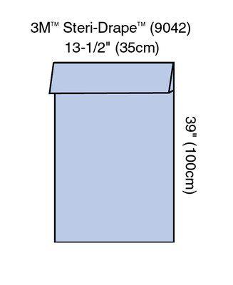 [9042] 3M™ Surgical Steri-Drape™ Extremity Cover, 13.5&quot; x 39&quot;