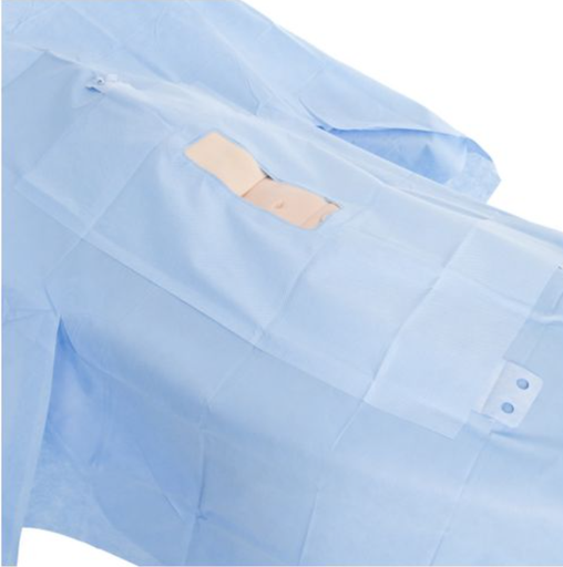 [79235] Halyard Laparotomy Drape, 100" x 72" x 124", Non-Sterile, Bulk