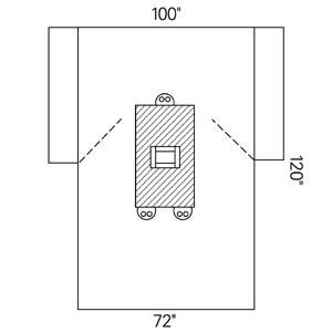 [89281] Halyard Drapes Transverse Laparotomy Drape, 15/cs