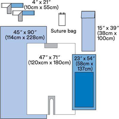 [9021A] 3M™ Orthopedic Steri-Drape™ Orthopedic Set-Up Pack