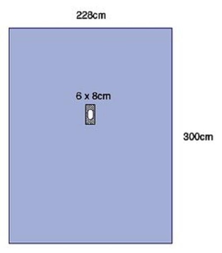 [9053] 3M™ Orthopedic Steri-Drape™ Extremity Drape, 90" x 118"