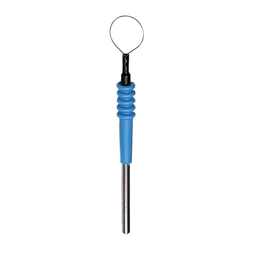 [ES24-8] Symmetry Surgical Aaron Disposable Active Electrodes - 3/8 Short Shaft, Thin Wire Loop, Sterile