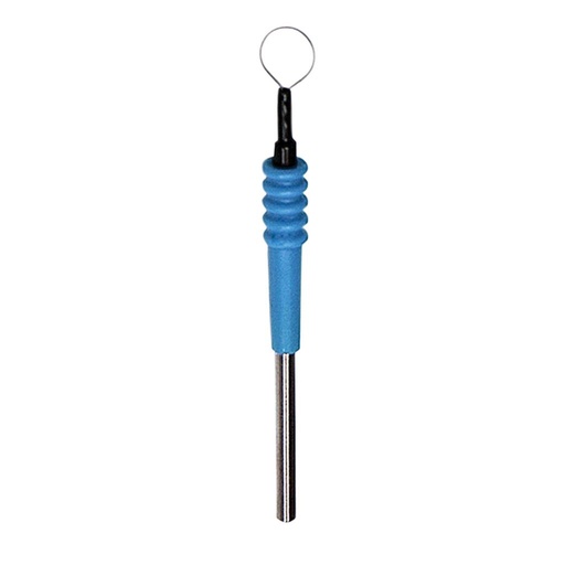 [ES22-8] Symmetry Surgical Aaron Disposable Active Electrodes - ¼ Short Shaft, Thin Wire Loop, Sterile