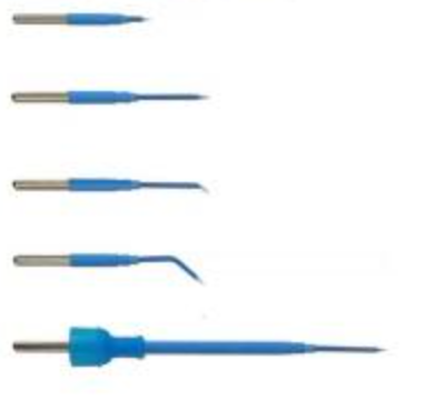 [E1653] Medtronic Valleylab Point 3 cm 45° Angled Tungsten Microsurgical Needle Electrode, 10/Case