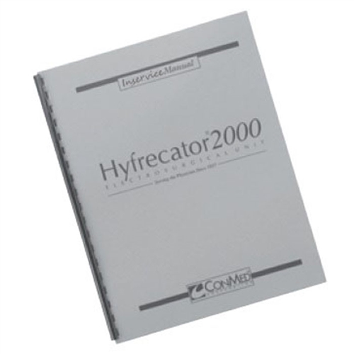 [7-900-SM-ENG] Conmed Service Manual in English for Hyfrecator 2000 Electrosurgical Unit