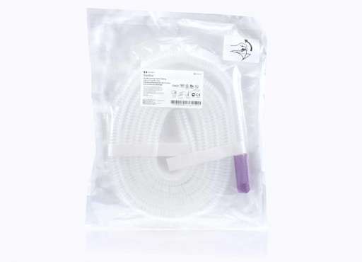 [SEA3715] Medtronic Rapidvac 7/8 inch x 10 feet Smoke Sponge Guard Tubing, 12/Case