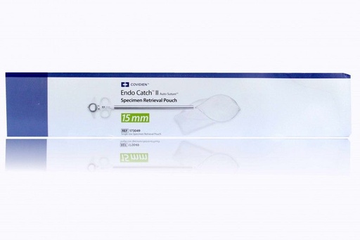 [173049] Medtronic Endo Catch II 15 mm Single Use Specimen Retrieval Pouch, Green, 3/Box