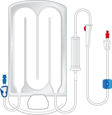 [24240] 3M Blood & Fluid Warming System, Standard Flow Disp. Warm. Set , Needless Aspir. Port