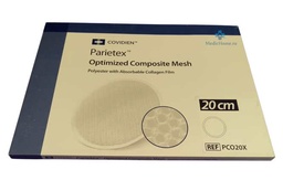 [PCO20X] Medtronic Parietex™Optimized Compos Mesh&amp;Absorbatack™30 Fixation Device w/o Sutures, 20cm Round