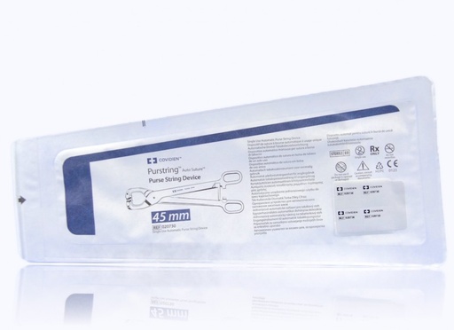 [020730] Medtronic Purstring 45 mm Purse String Stapler Device w/ Surgidac 2-0 Suture, 3/Box