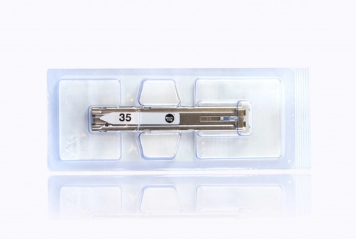 [059036] Medtronic Multifire Premium 35 Staples Single Use Skin Stapler Reload, 12/Box