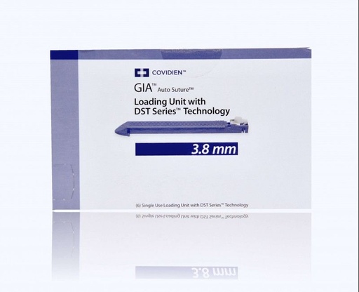 [GIA6038L] Medtronic Endo GIA 60 mm DST Series Single-Use Loading Unit, Blue, 6/Box