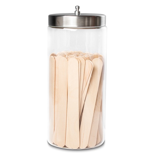 [4008] Dukal Tech-Med 8 1/2 x 4 inch Dressing Jar, 6/Pack