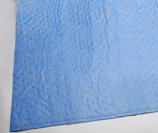 [82350] Aspen Absorbent Surgisafe®Floor Mats, Fluid Barrier Back, 23" x 40", True Blue, Non-Strl., 50/cs