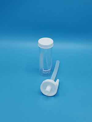 [408] Busse Mucus Specimen Traps, 80cc, Transport Cap, Sterile