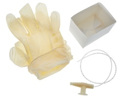 [AS371] Amsino Amsure® Graduated Suction Catheter Kits &amp; Trays, 6FR, Solution Cup &amp; 1 Vinyl Glove