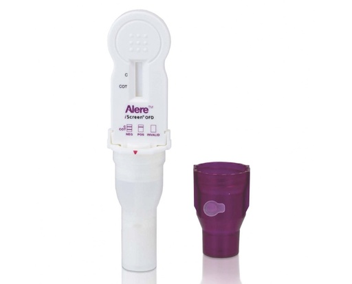 [I-DCT-B702] Alere Toxicology Iscreen Ofd Cotinine Tests - Cotinine Oral Fluid Screening Device