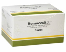 [61200A] HemoCue America Hemoccult II Triple Slides Rapid Test Kit, 10 Boxes/Case