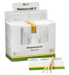 [61100] HemoCue America Hemoccult Fecal Occult Blood Slide Test Screening Kit, 100/Case